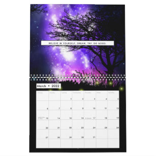 Magical Milky Way Calendar