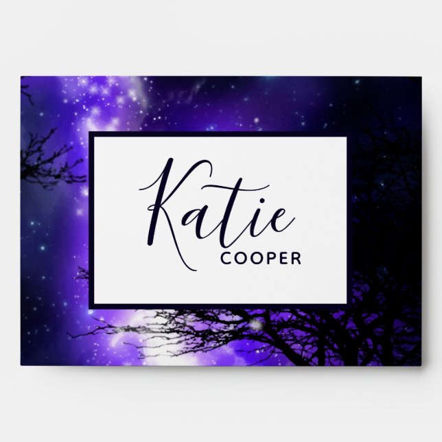 Magical Milky Way Envelope (Front)