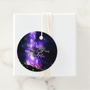 Magical Milky Way Favour Tags