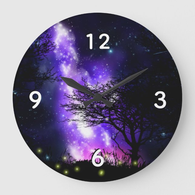 Magical Milky Way Large Clock (Front)