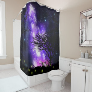 Magical Milky Way Shower Curtain