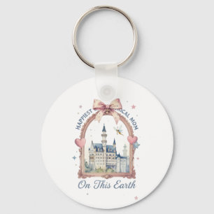 Magical Mom Keycha- Happiest and Magical Mom on Ea Keychain