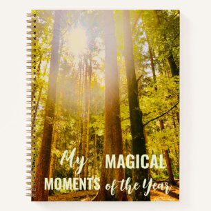 Magical Moments Forest Lighting Mood Personalized Notebook