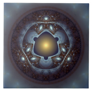 Magical mystical glossy pattern tile