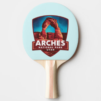 Magical Night in Arches National Park Ping Pong Paddle
