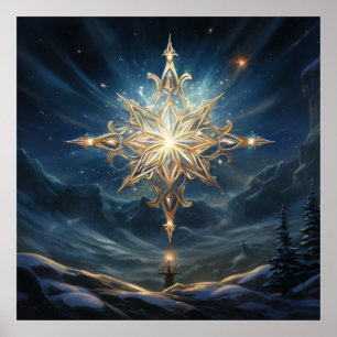 Magical North Star Poster