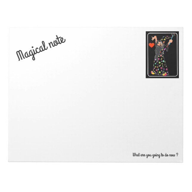 magical notepad (Front)
