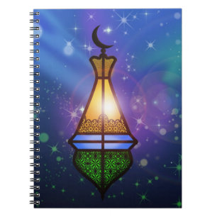 Magical Oriental Lantern - Notebook