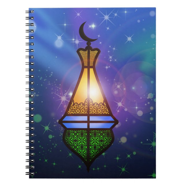 Magical Oriental Lantern - Notebook (Front)