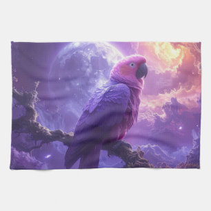 Magical Parrot Kitchen Towel