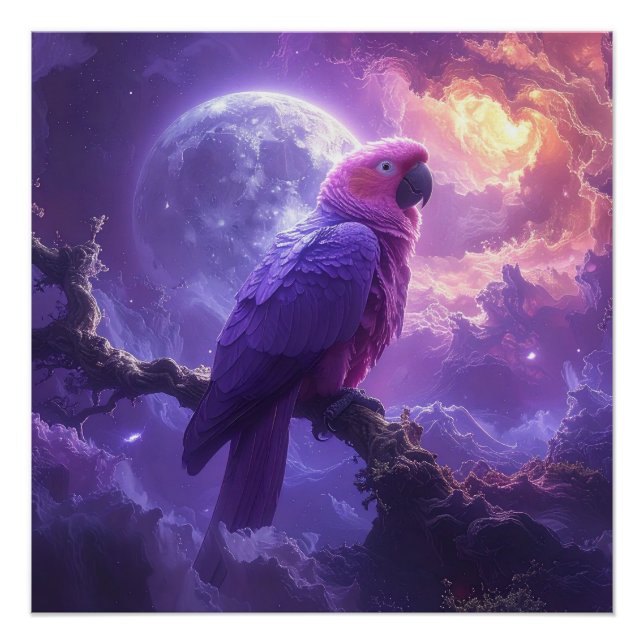 Magical Parrot Poster (Front)