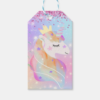 Magical Party Unicorn Gift Tag