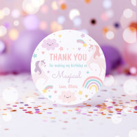 Magical Pastel Unicorn Rainbow Birthday Party