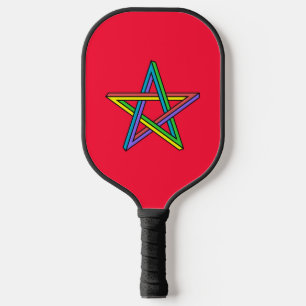 Magical Pentacle Poster Pickleball Paddle
