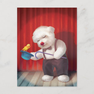 Magical Performance Announcement Postcard