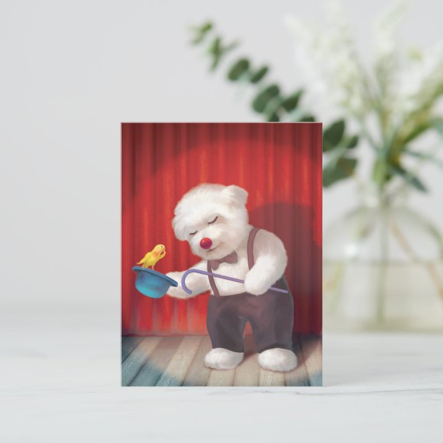 Magical Performance Announcement Postcard (Standing Front)