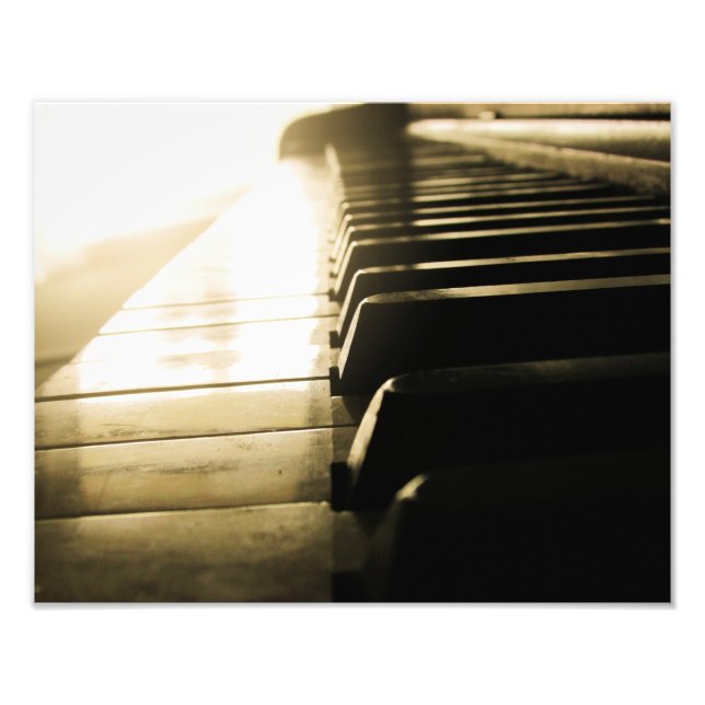 Magical Piano Photo Print (Front)