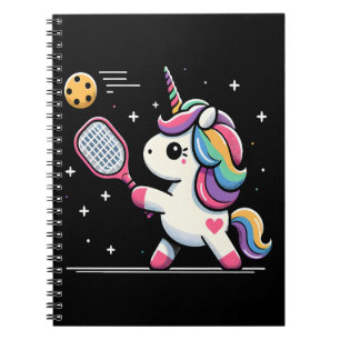 Magical Pickleball Unicorn - Funny Fantasy Player Notebook
