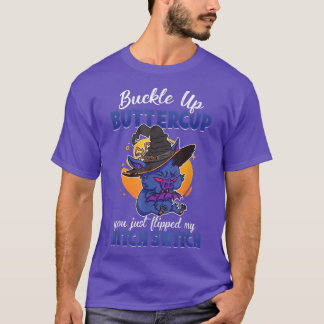 Magical pig and bat creature on Halloween T-Shirt