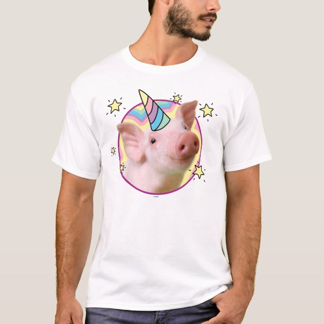 Magical Piglet Unicorn T-Shirt (Front)