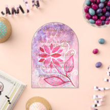 Magical Pink Floral Fairy Garden Arch Birthday