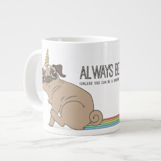 Magical Pugicorn Large Coffee Mug