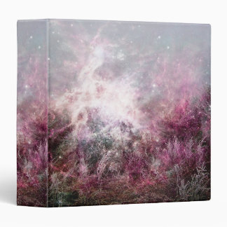 Magical Purple Pixie Dust Nebula Wilderness Binder