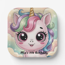 Magical Rainbow Cute Baby Unicorn Girls Birthday