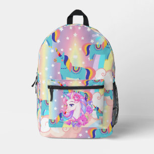 Magical Rainbow Unicorn Backpack – Cute Pastel Fan