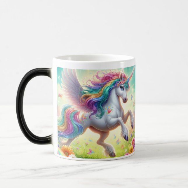 Magical Rainbow Unicorn /Coffee Mug (Left)