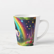Magical Rainbow Unicorn Coffee Mug Designs