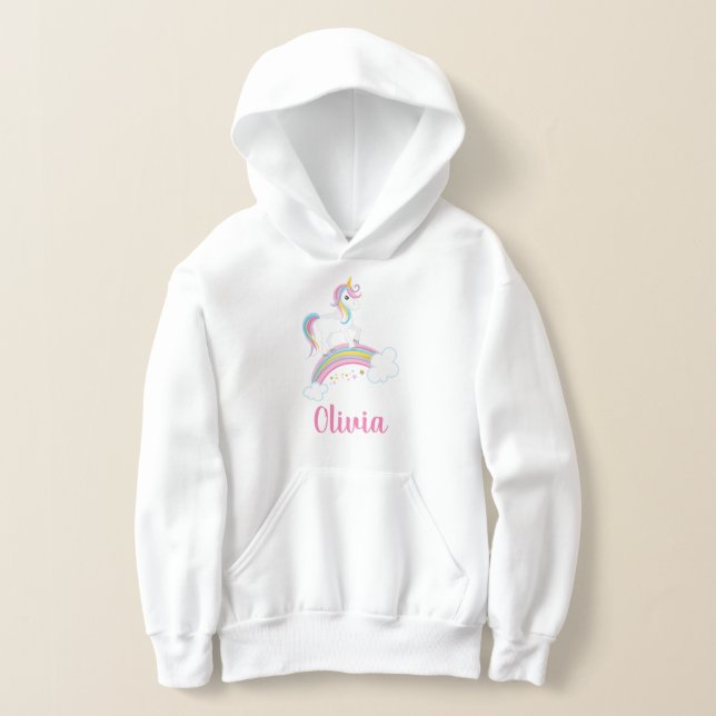 Magical Rainbow Unicorn Personalized (Laydown)