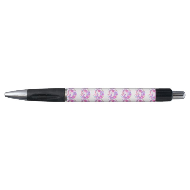 Magical Rainbow Unicorn  Personalized  Pen (Front)
