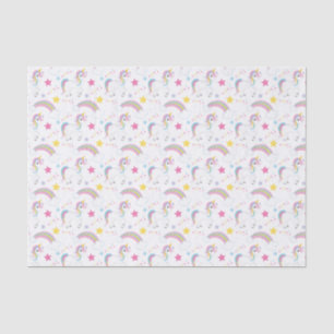 Magical Rainbow Unicorn Tissue Paper