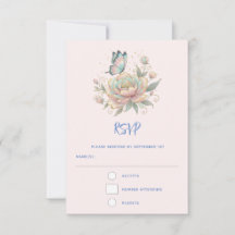 Magical Rose and Butterfly Pastel Colours