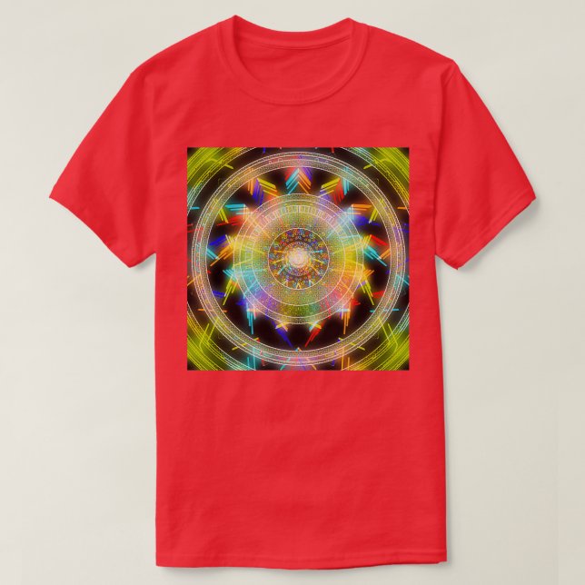 Magical Rune Spell 1253 T-Shirt (Design Front)