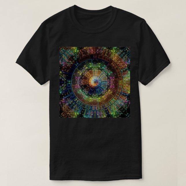 Magical Rune Spell 1319 T-Shirt (Design Front)