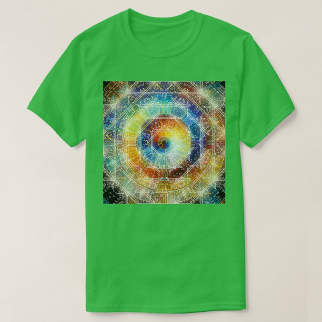 Magical Rune Spell 1452 T-Shirt (Design Front)