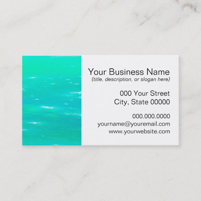 Magical Sea Business Card (Front)