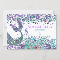 *~*  Magical Sea Horse Mermaid's Tail Birthday 