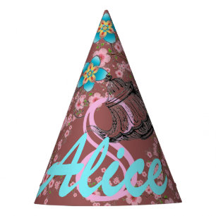 Magical Shabby Chic Tea Party Paper Hats