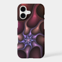 Magical Shiny Abstract Striped Colorful Fractal