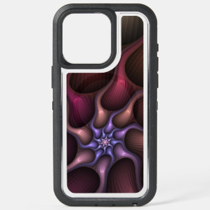 Magical Shiny Abstract Striped Colourful Fractal iPhone 15 Pro Max Case