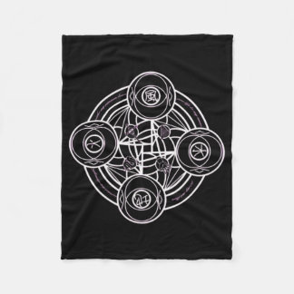 Magical Sigil (seal) Sticker18  Fleece Blanket