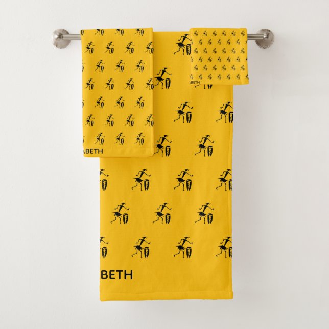 Magical, Silhouette Inspirational Dances Bath Towel Set (Insitu)