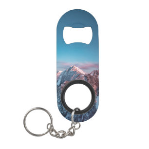 Magical sky above mountain Storžič, Slovenia Keychain Bottle Opener