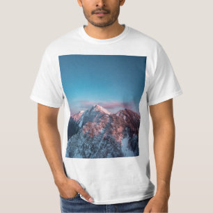 Magical sky above mountain Storžič, Slovenia T-Shirt