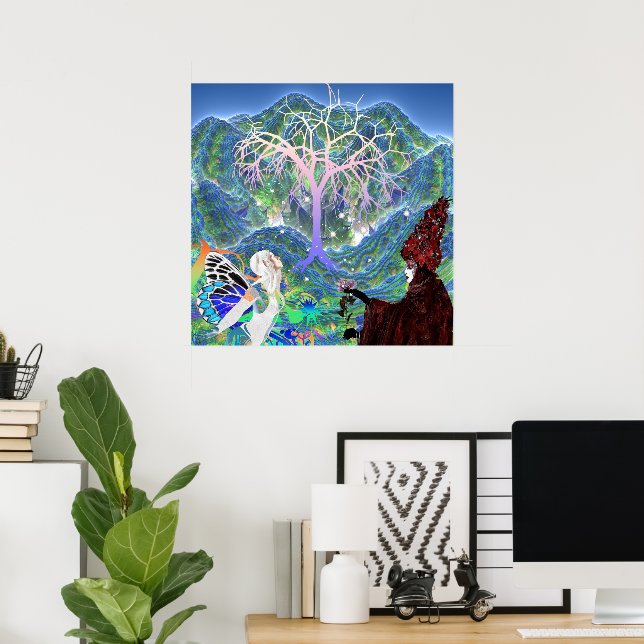 Magical Star Tree Poster (Home Office)