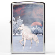 Magical sunrise unicorn