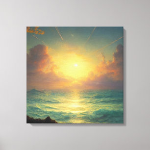 Magical Sunset Canvas Print